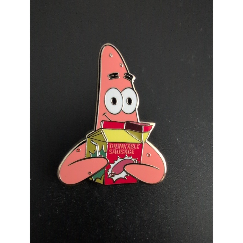 Barg' N-Mart SpongeBob Whatever Makes You Happy Mystery Pin Patrick Drinkable...